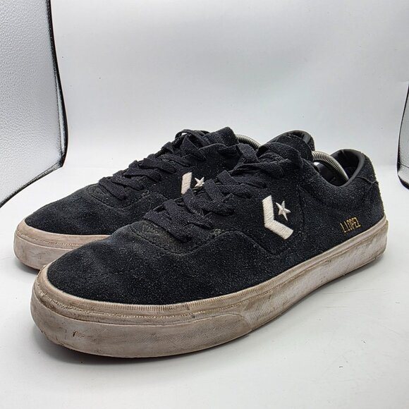 Converse Louie Lopez Pro Ox Mens Size 12 Black White Skateboarding Shoes Casual - Picture 3 of 14